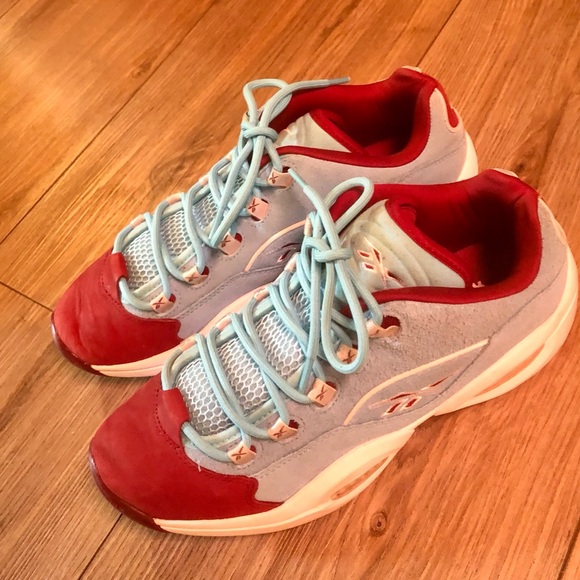 Reebok Red and Blue Sneakers main image 9